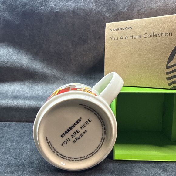 New Starbucks Austin You Are Here Collection Coffee Mug 14oz With Original Box - Picture 3 of 3